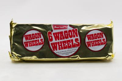 Печенье с суфле, покрытое глазурью с ароматом шоколада золото Wagon Wheels (Великобритания) 220г